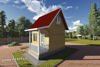 Проект дома из бруса ДБ-22 6х5 — фото 4