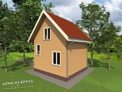 Проект дома из бруса ДБ-65 6х6 — фото 4