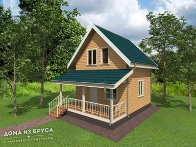 Проект «Дом из бруса 6х8» — фото 4