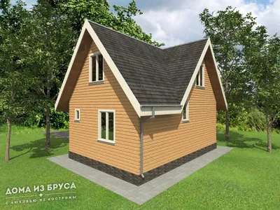 Проект дома из бруса ДБ-78 9х8 — фото 4