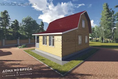 Проект дома из бруса ДБ-35 9х7 — фото 3