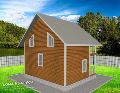 Проект дома из бруса ДБ-59 7х8 — фото 3