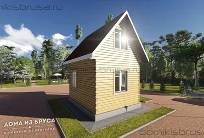 Проект дома из бруса ДБ-22 6х5 — фото 2