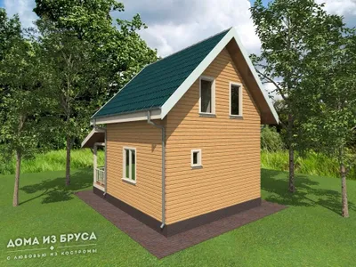 Проект «Дом из бруса 6х8» — фото 3