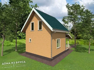 Проект «Дом из бруса 6х8» — фото 2