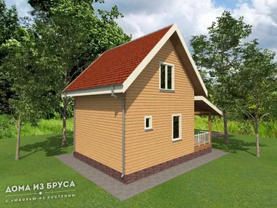 Проект дома из бруса ДБ-65 6х6 — фото 3