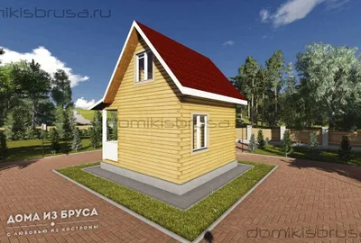 Проект дома из бруса ДБ-22 6х5 — фото 3