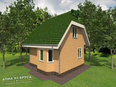 Проект дома из бруса ДБ-79 7х8 — фото 4