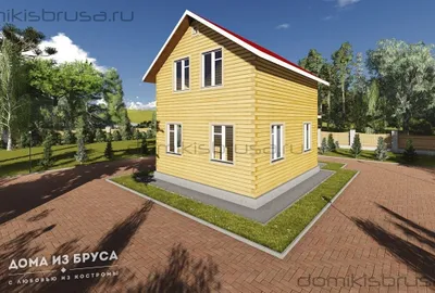 Проект дома из бруса ДБ-34 6х9 — фото 2