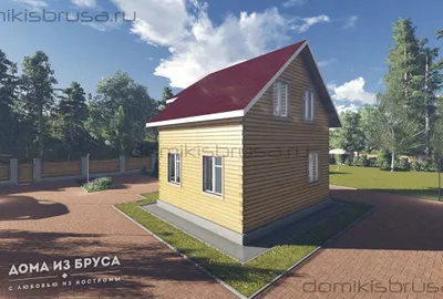 Проект дома из бруса ДБ-28 7х8 — фото 4