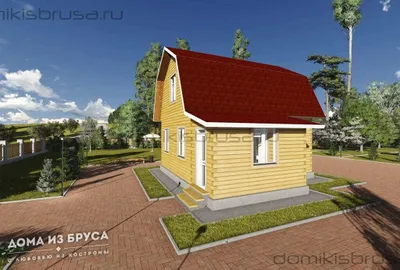 Проект дома из бруса ДБ-13 6х8 — фото 4