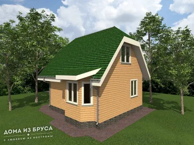 Проект «Дом из бруса 3 8х8» — фото 3